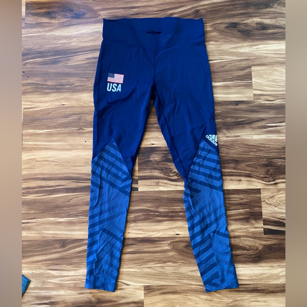 Adidas USA Women’s volleyball team leggings